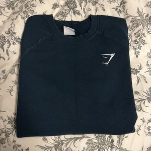 Gymshark Crewneck Navy Blue Men's Sweatshirt Large